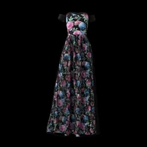Black Women's Gown